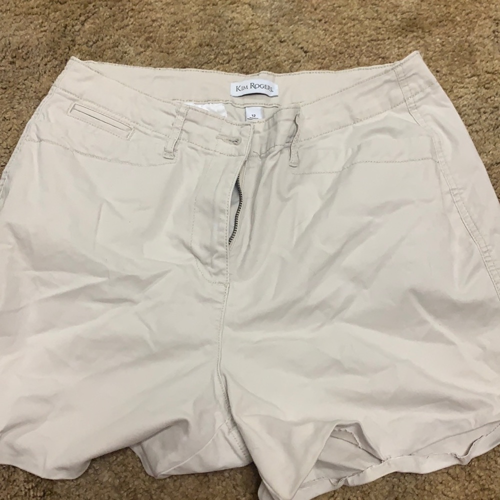 women’s kim rogers khaki shorts
